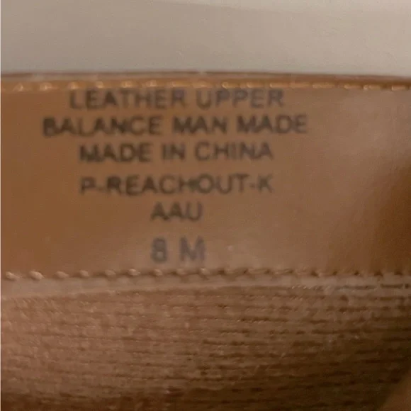 NINE & CO REACHOUT MED BRN LEATHER ANKLE BOOTS, NWT,8M,SQUARE TOE,HEEL 2 1/2”. - Picture 6 of 9